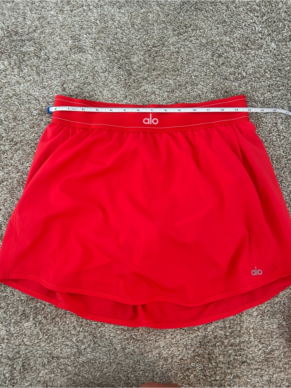 ALO Yoga red match point skirt - Picture 2 of 4